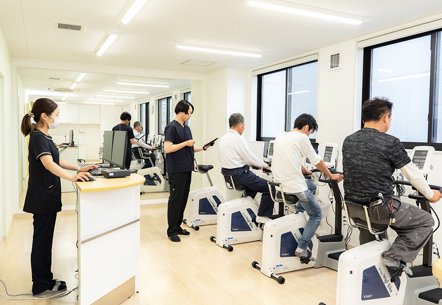 堺市で数少ない心臓リハビリテーション対応クリニック